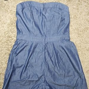 Blue Jean Romper